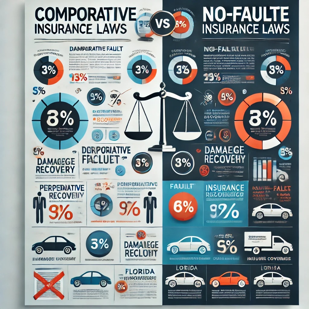 Florida’s Comparative Fault and No-Fault Insurance Laws.