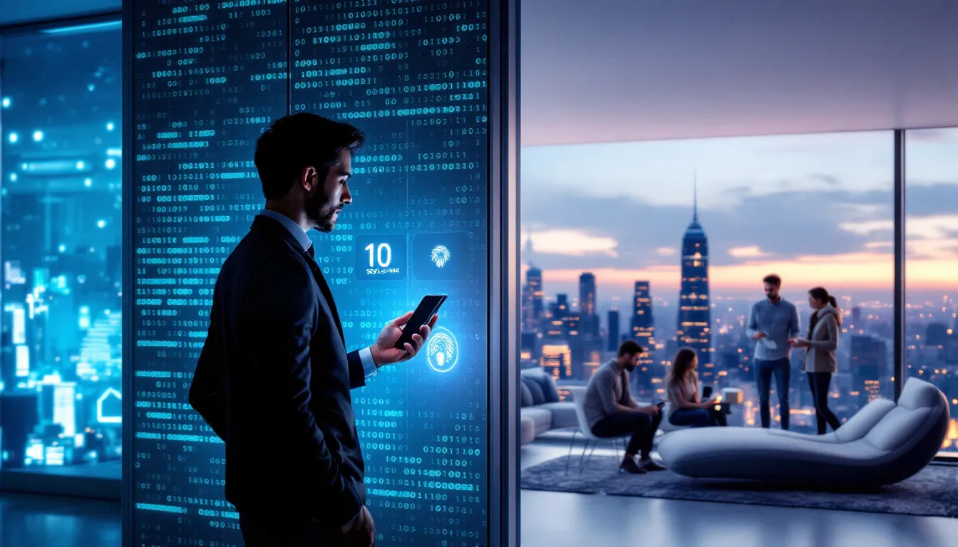 Closing the sale of smart locks with customer interaction.