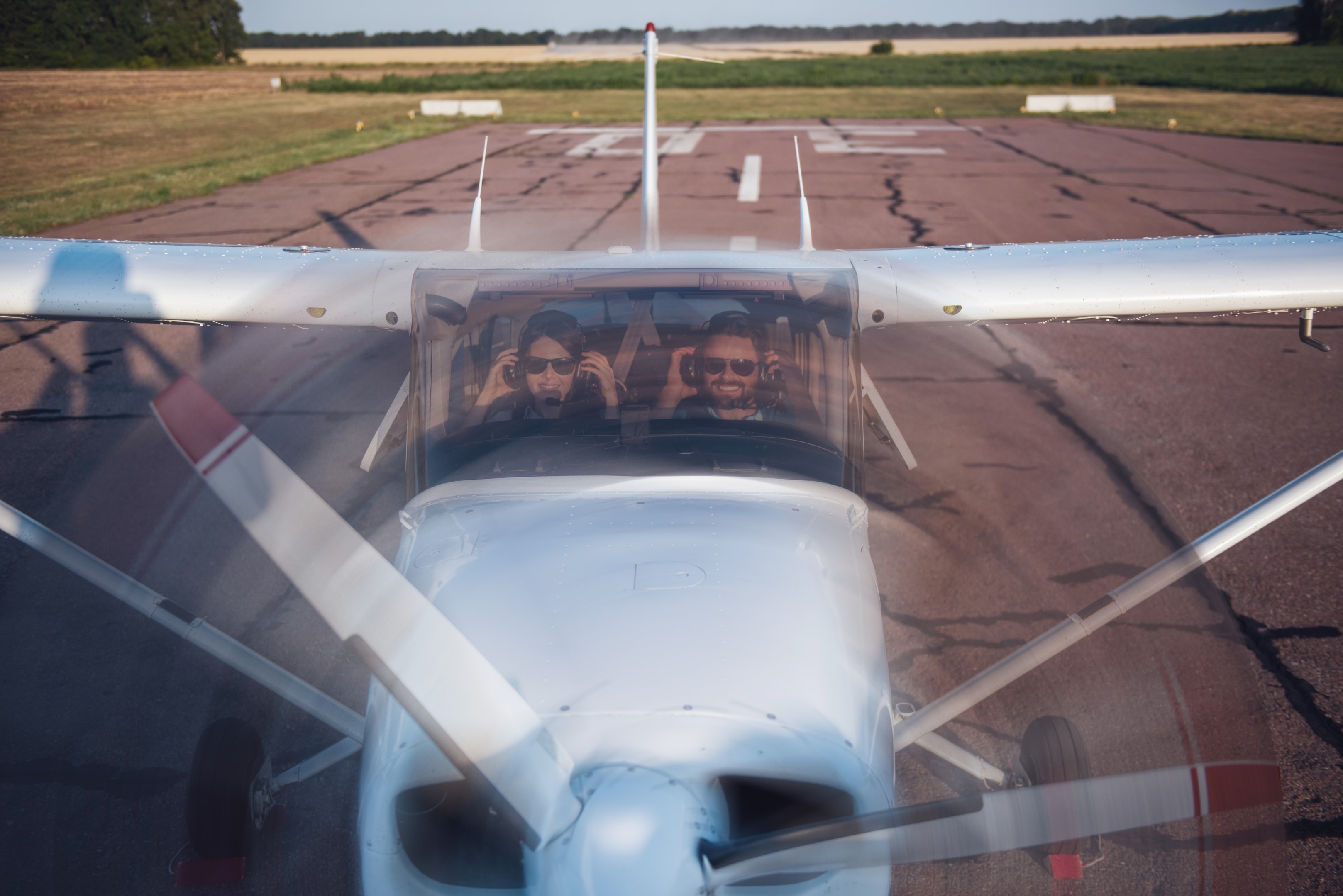 pilots in aircraft