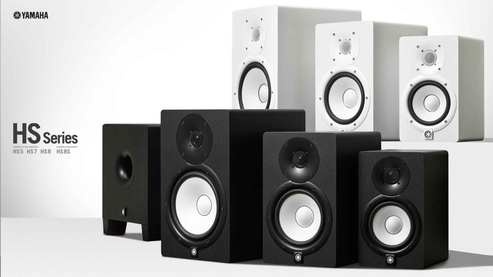 Yamaha HS Series white and black