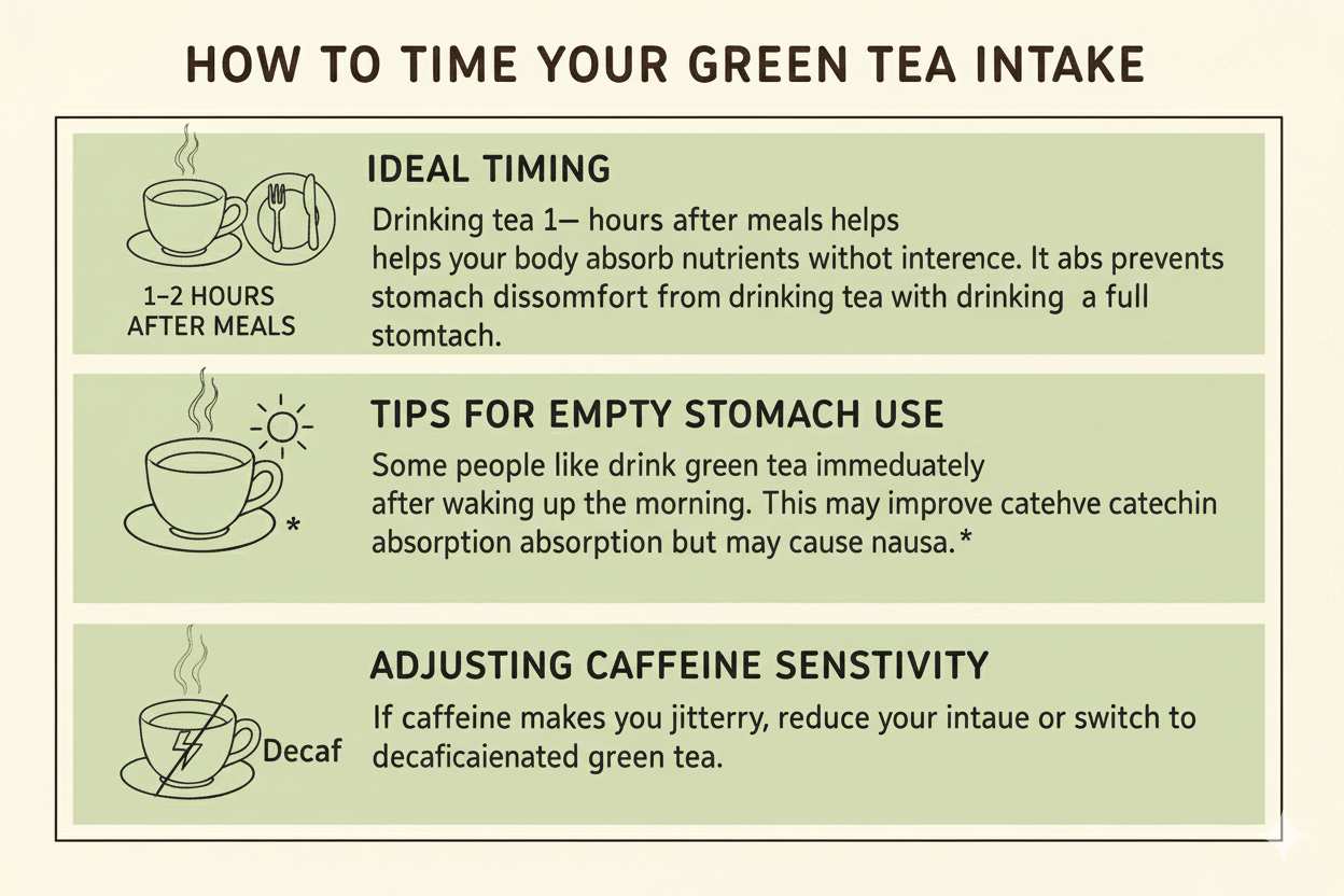 How to Time Your Green Tea Intake