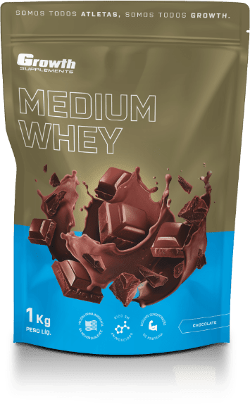 Medium Whey da Growth Suplements. Fonte da imagem: site oficial da marca.
