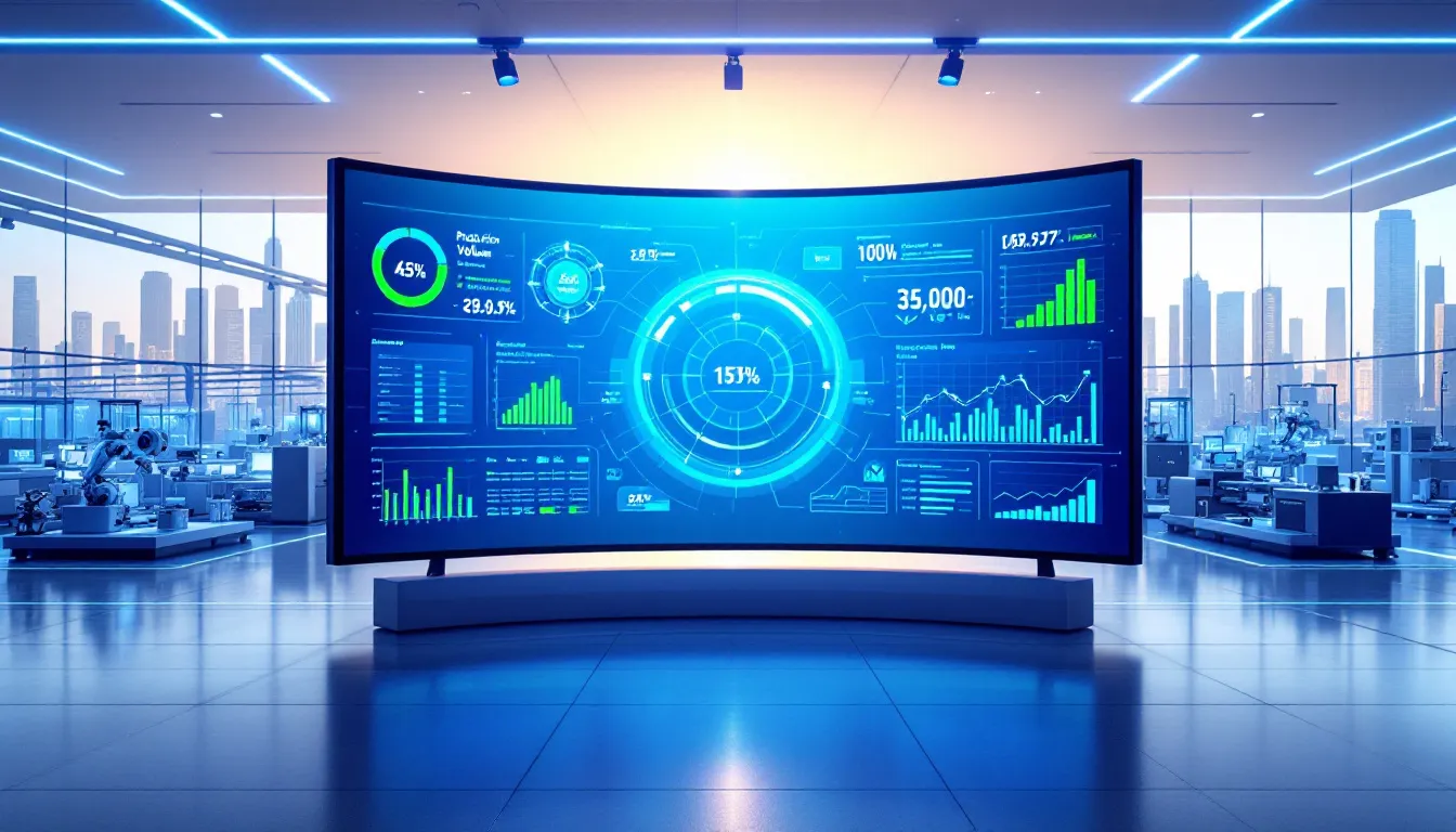 An overview of key performance indicators in the manufacturing industry.