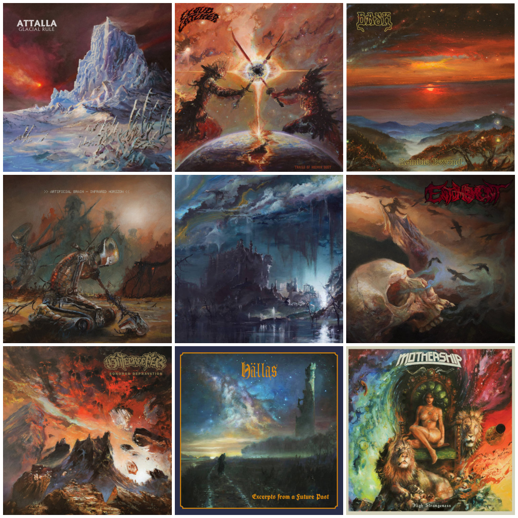 Doom Metal Album Covers