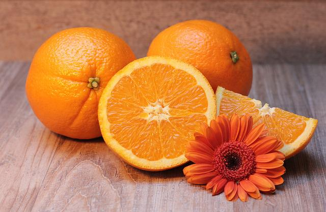 橙子中的维生素c