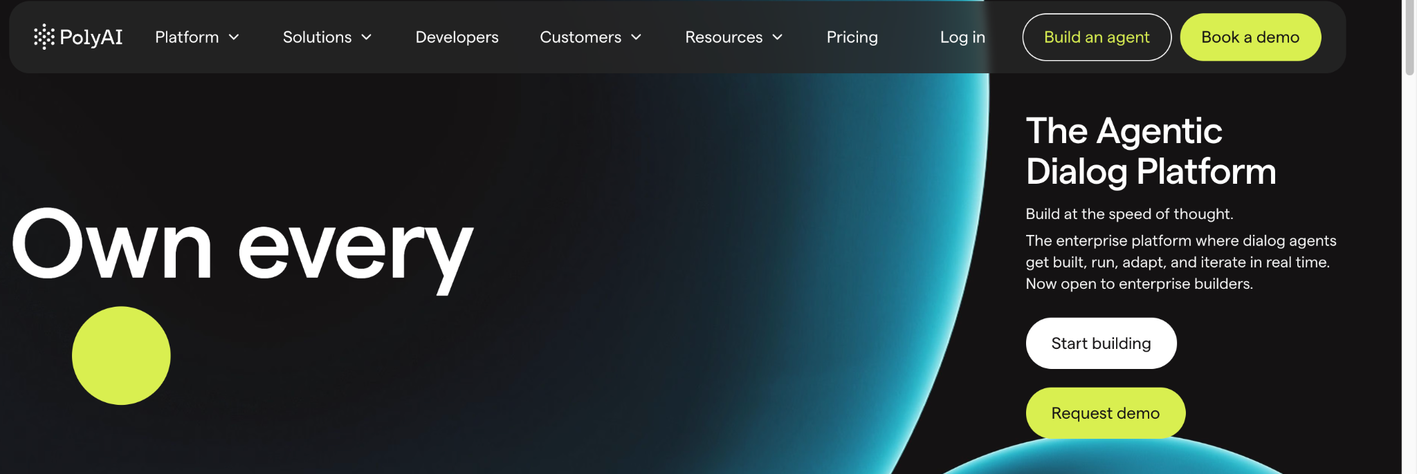 Poly ai sales agent 