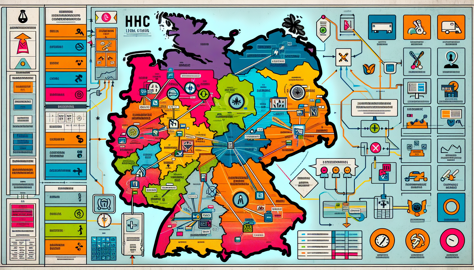 Graphic on the legality of HHC in Germany.