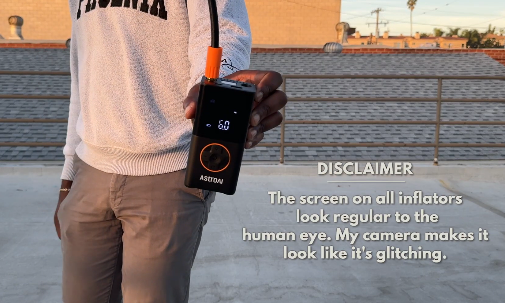 AstroAi inflator durability test