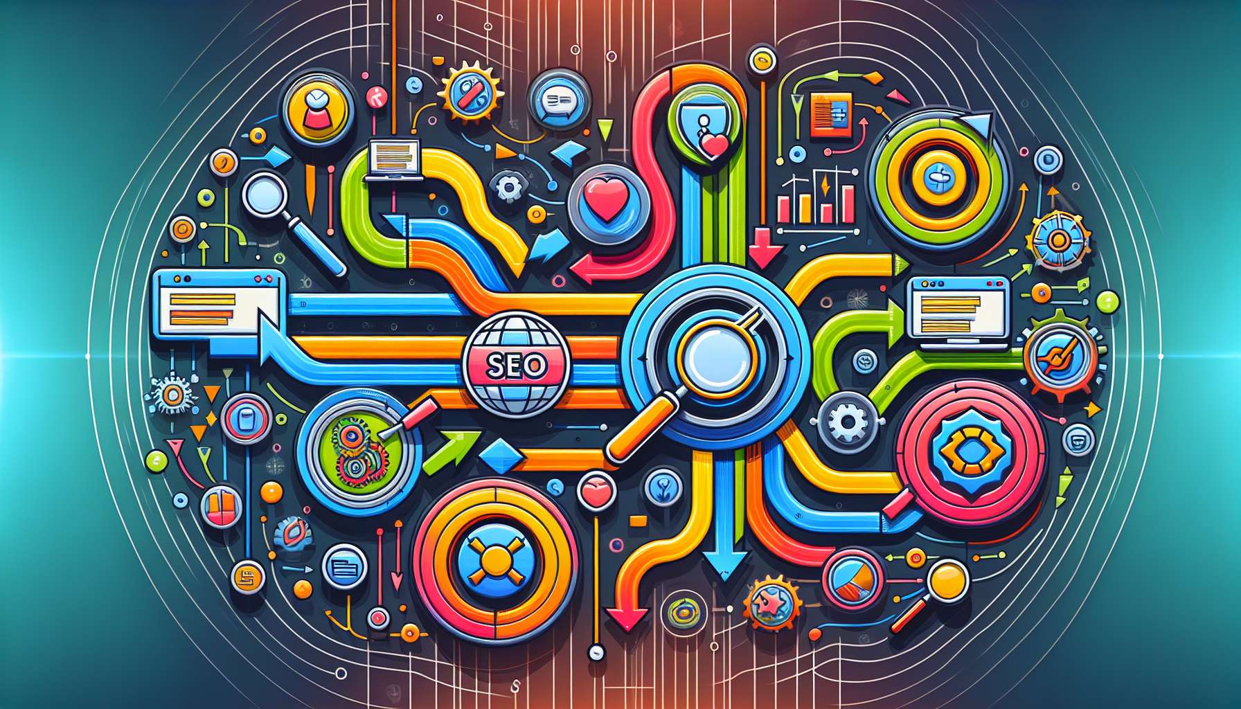 A visual representation of the importance of keyword research in SEO strategy.