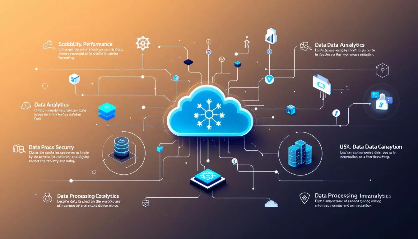 An overview of cloud data warehouses, including Snowflake and its features.