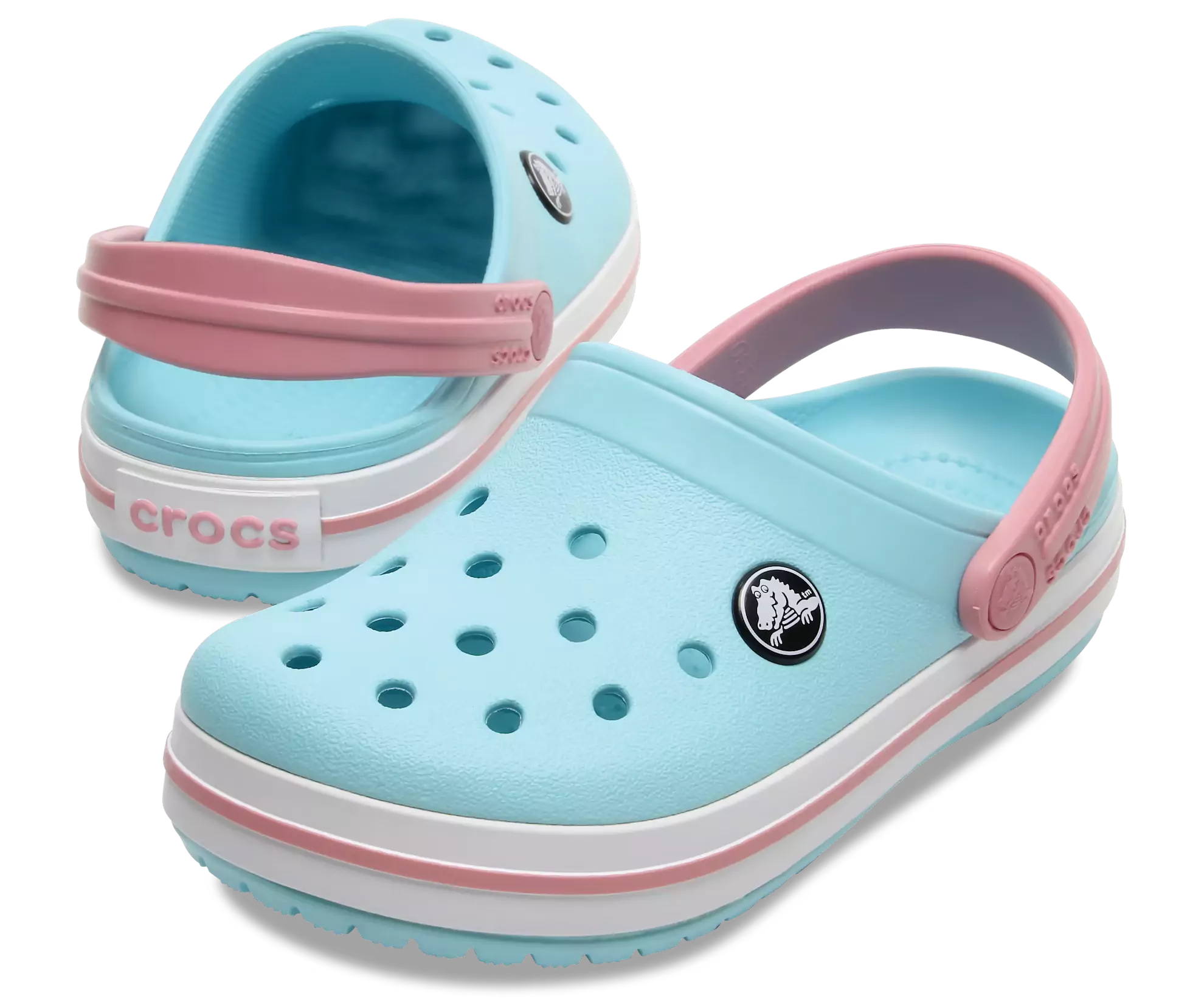 Blaue Kinder Crocs