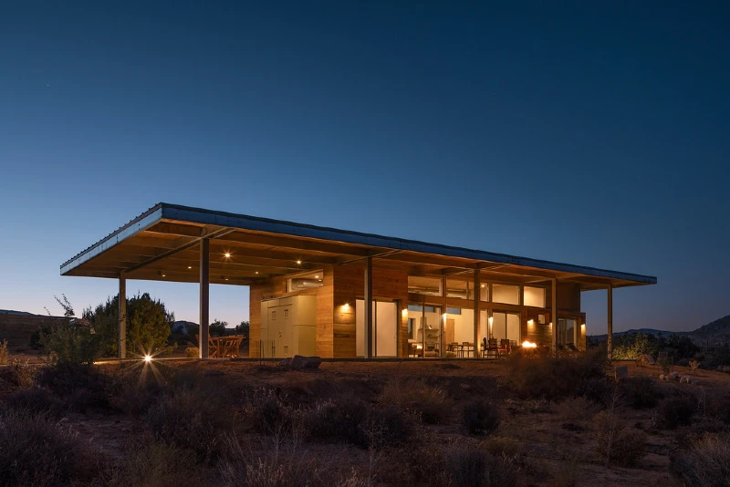 modern ranch home