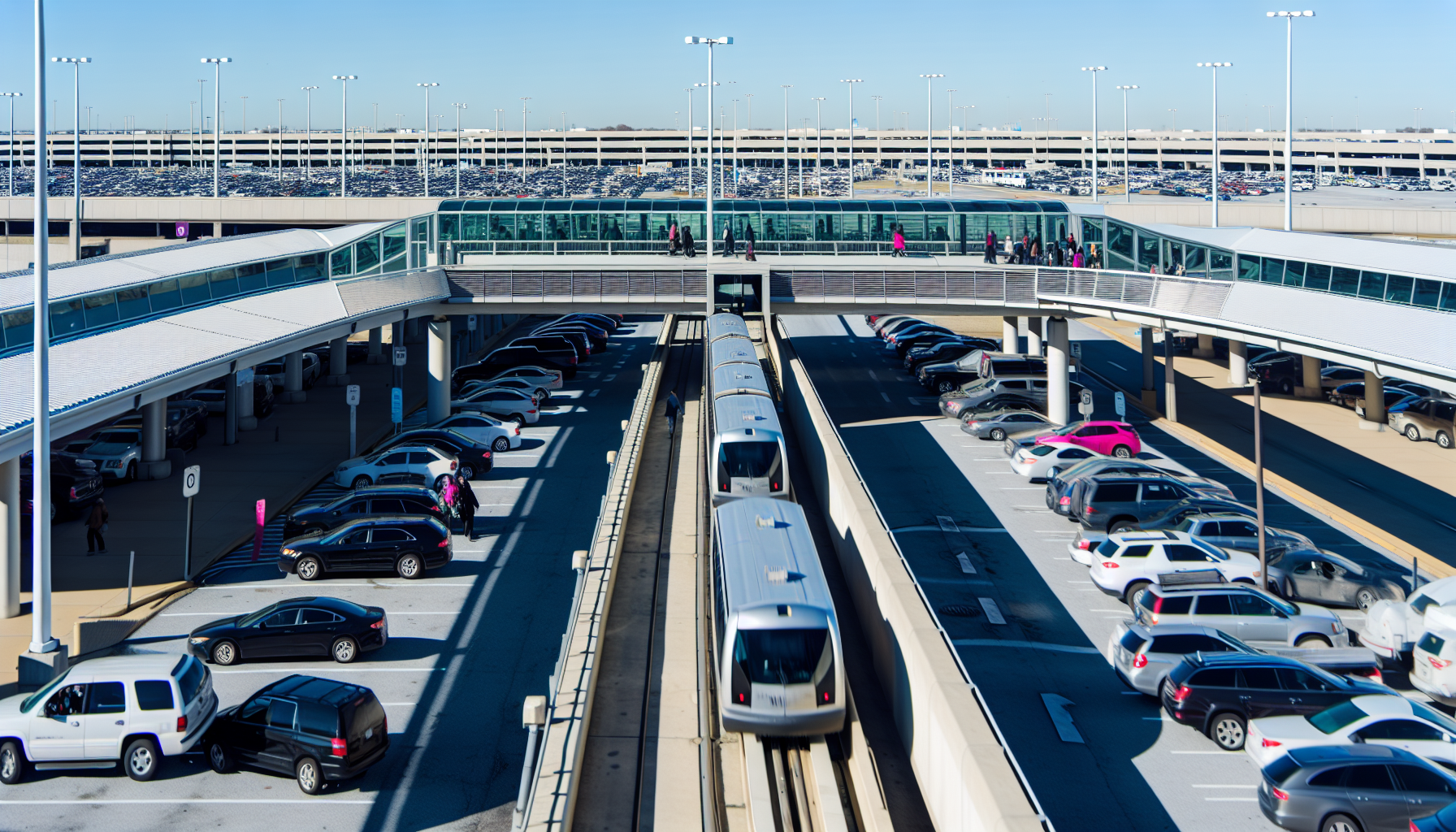 AirTrain transportation at JFK Airport