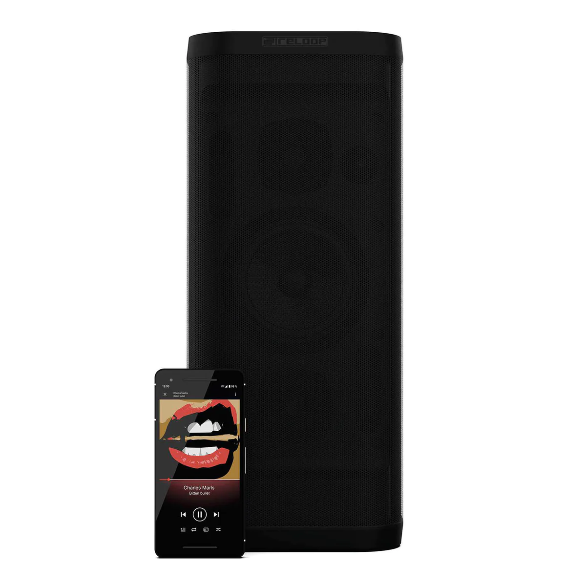 Portable bluetooth DJ speaker