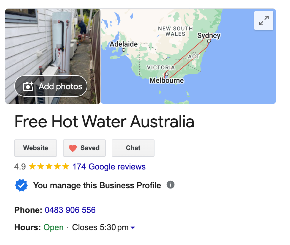 We have over 160+ 5 star reviews on google with a 4.9/5.0 Star Rating. We take our business seriously!