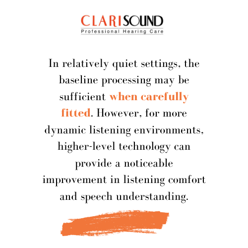 Technologically advanced hearing aids provides better speech clarity in complex listening environments