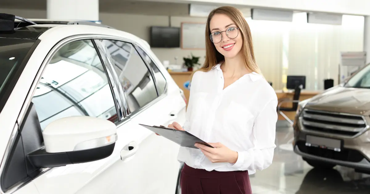 Can an LLC write off a car purchase? A woman calculating her vehicle's business use to determine tax deductions.