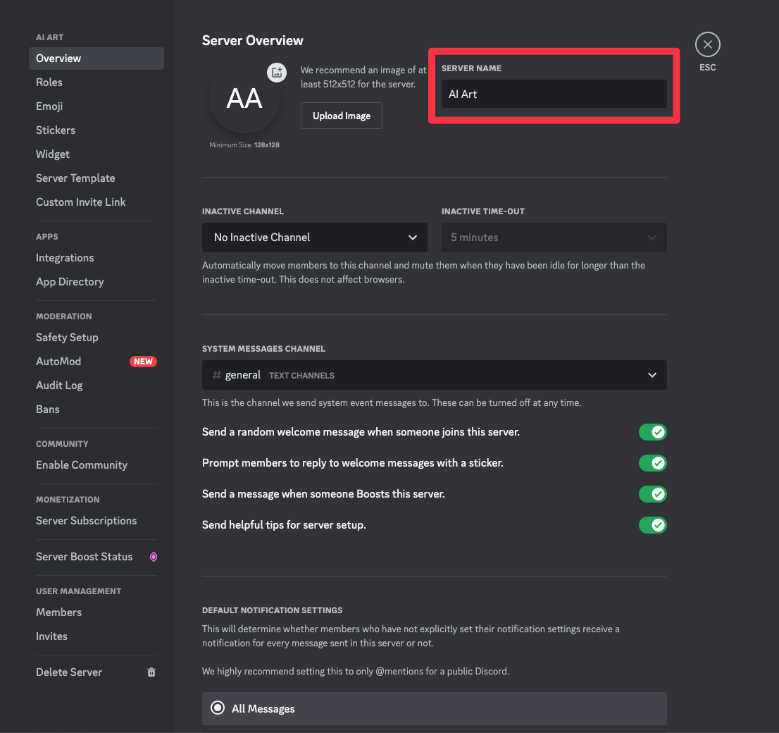 Discord Profile Suggestion – Discord