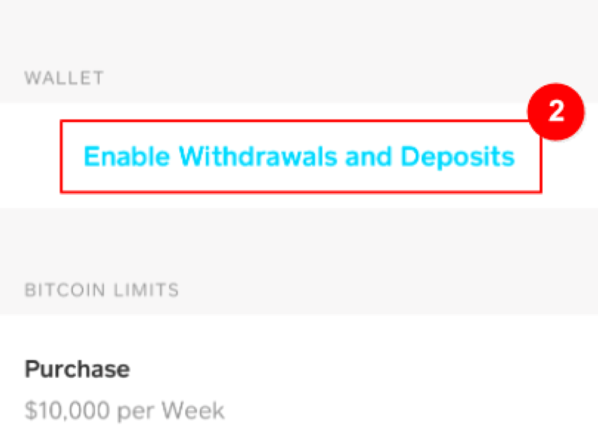 withdraw btc to cash