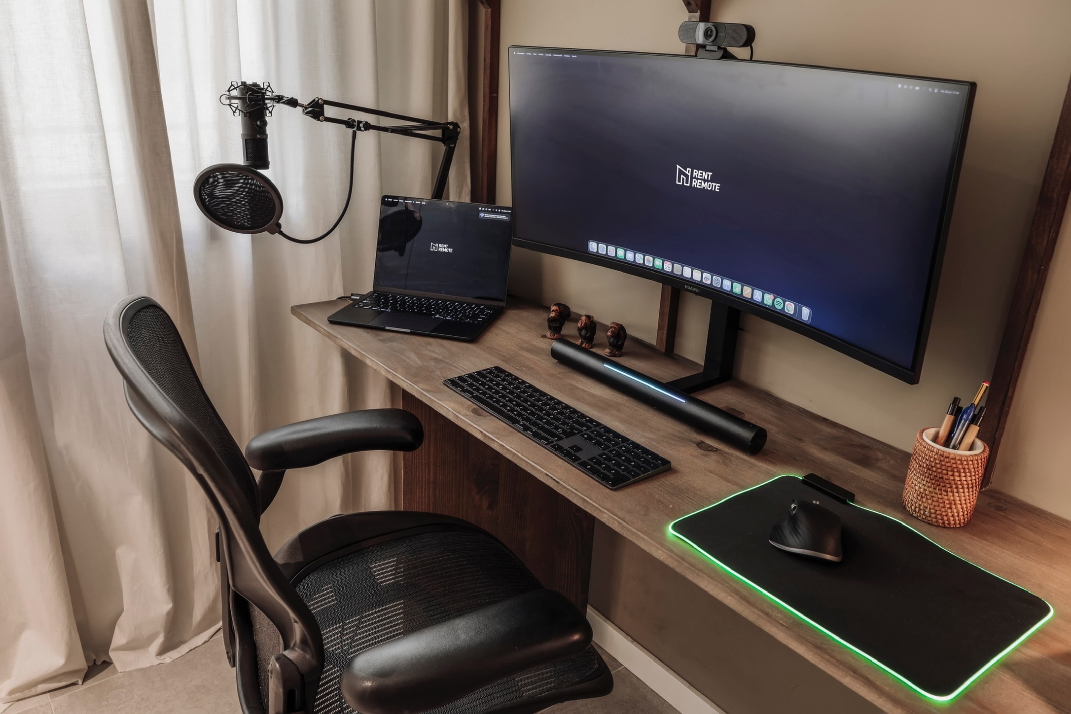 Tech-ready setup