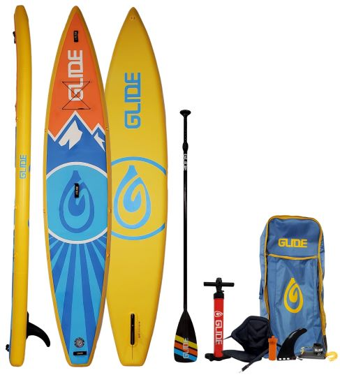 Glide Angler fishing paddle board.