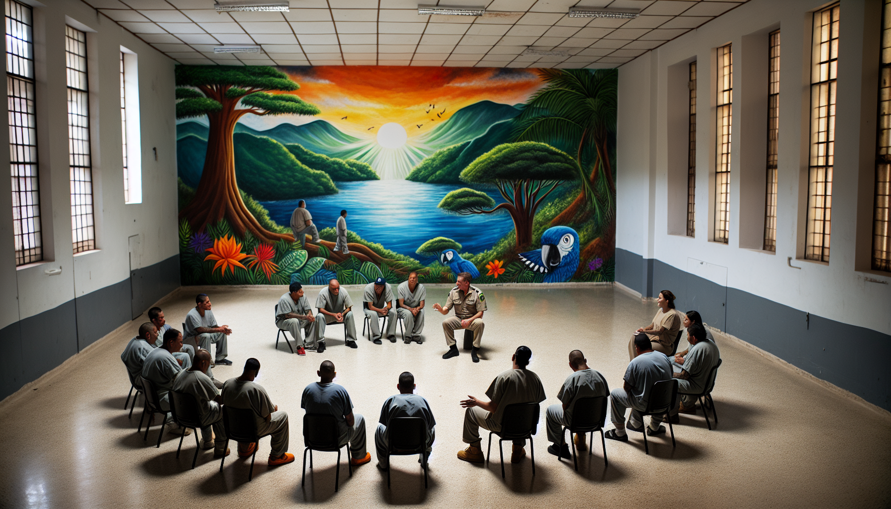 Restorative justice program in Costa Rican prison