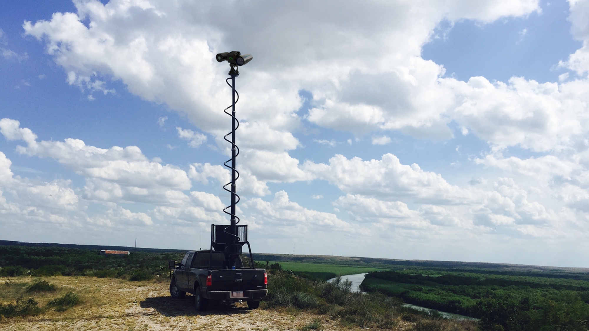 VZ 600 Mast Mounted Surveillance, PVP Advanced EOIR, mobile survellience systems, security