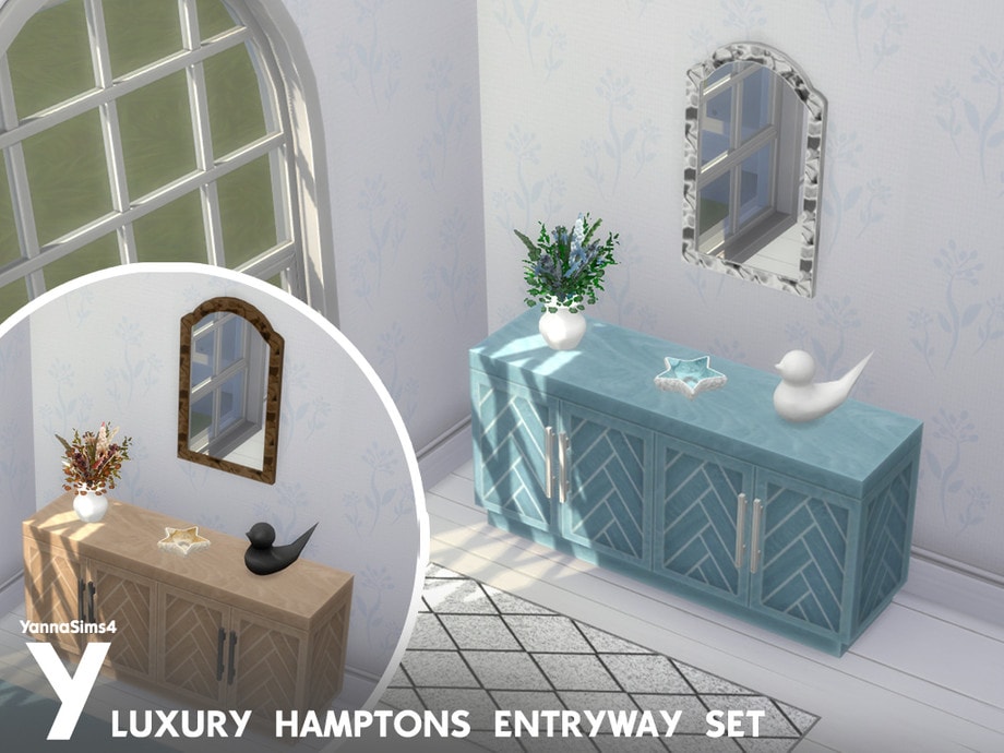 Luxury Hamptons Entryway Set