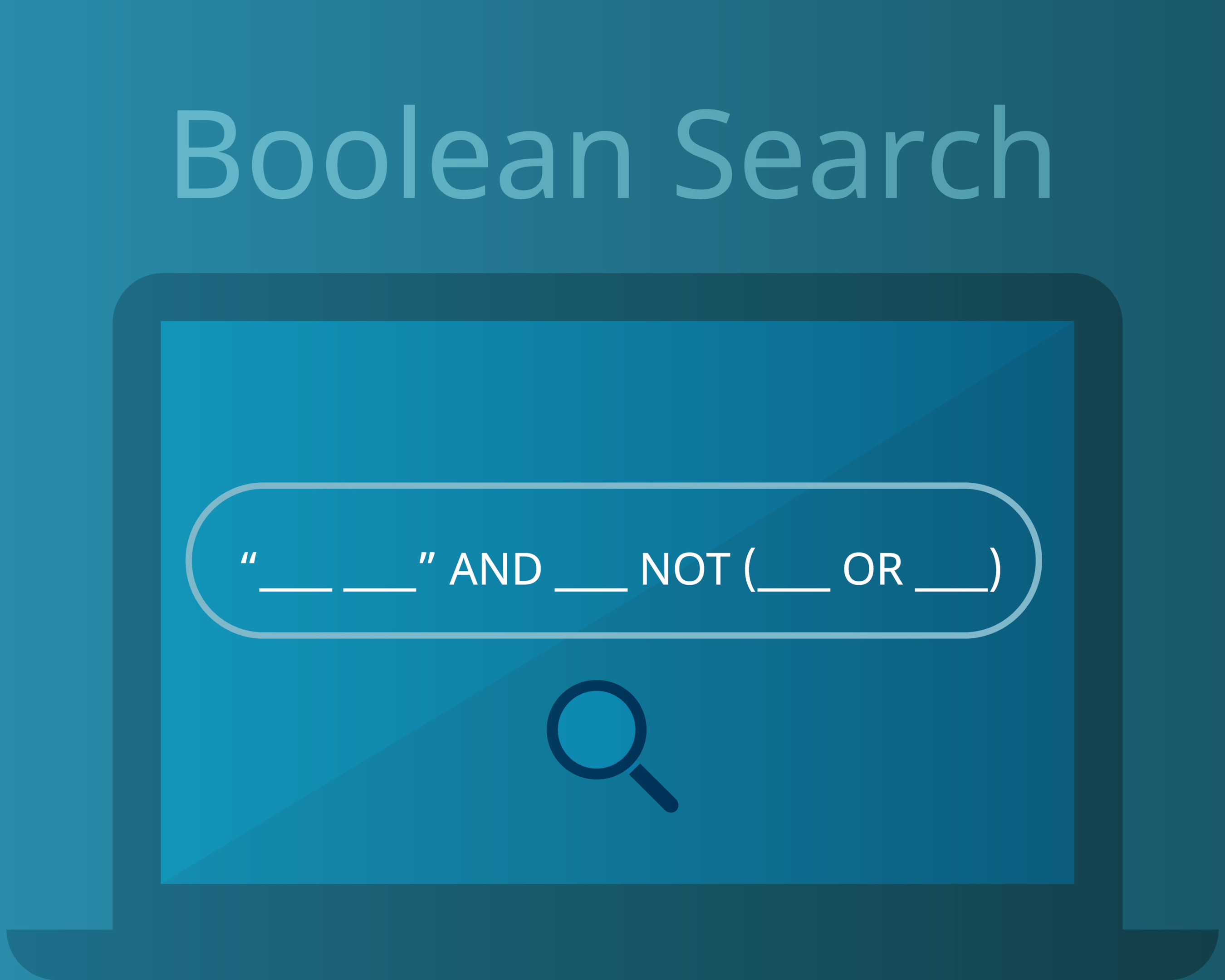 Boolean search strings cheat sheet