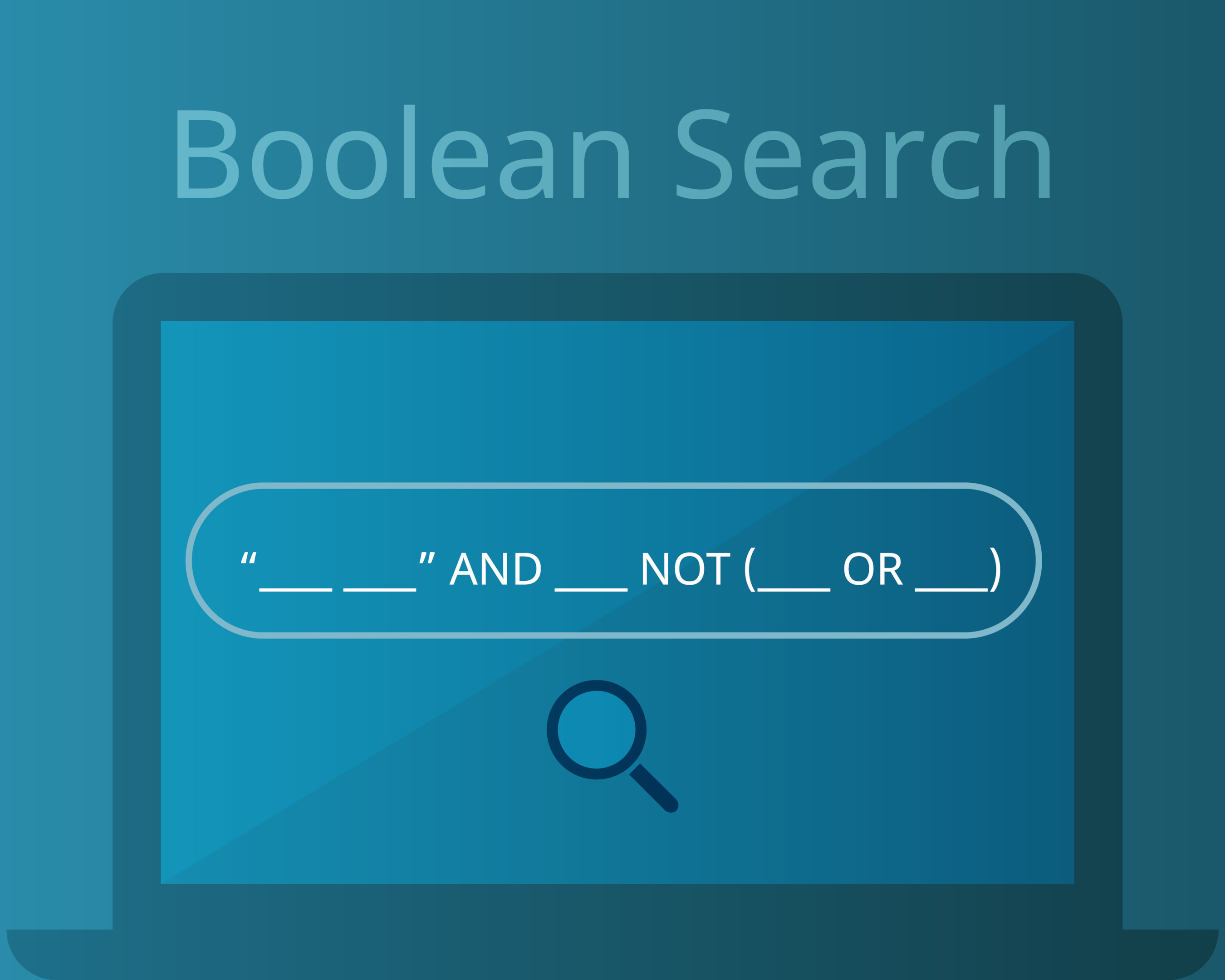 Boolean search form.