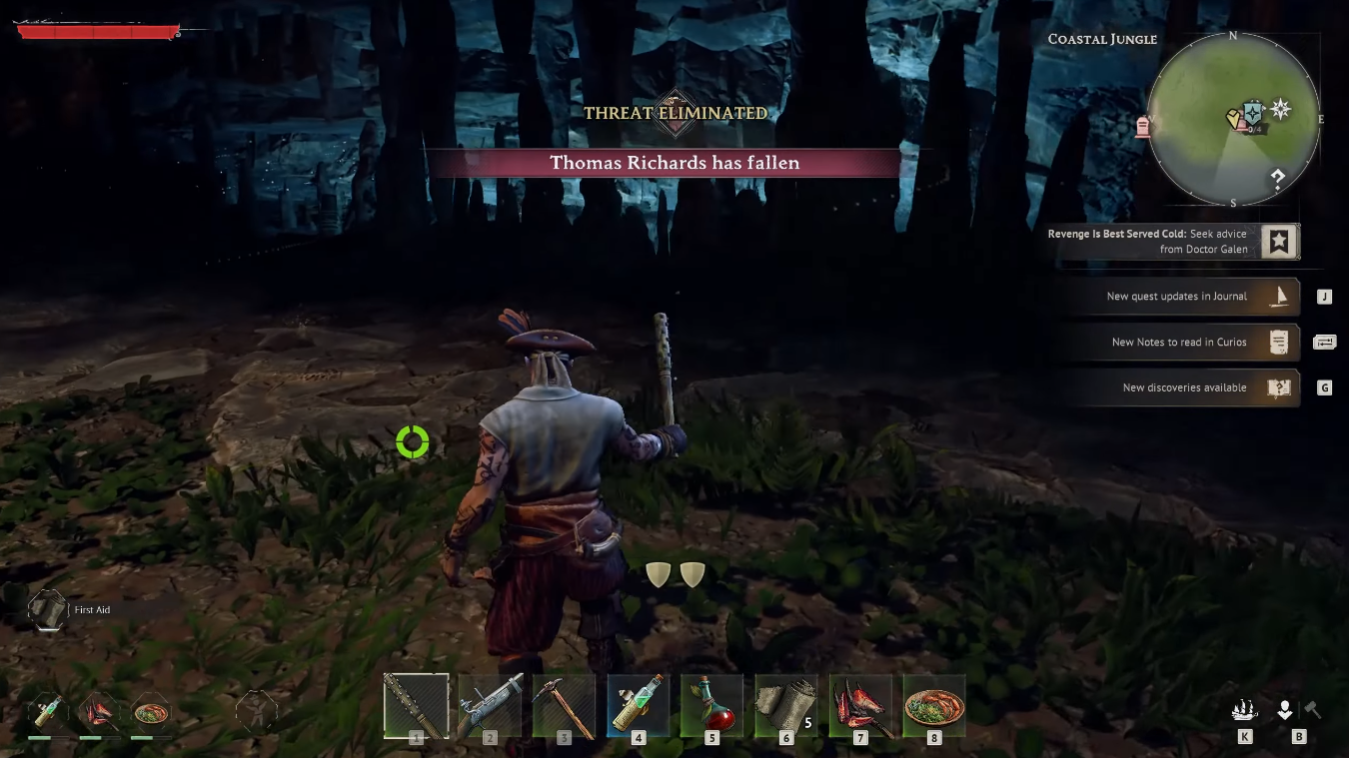 Thomas Richards has fallen Windrose