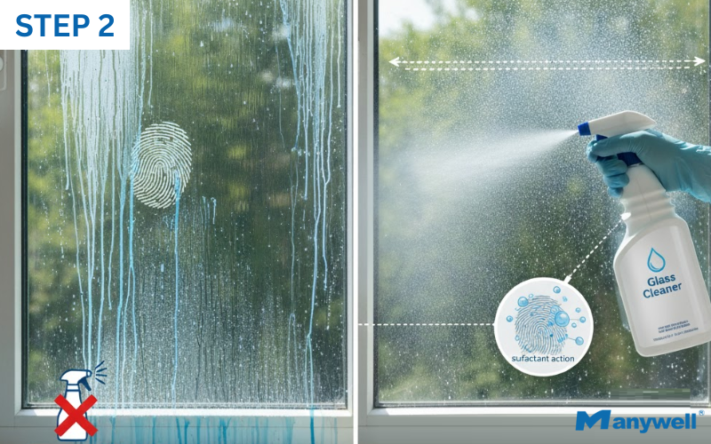 Ineffective cleaner versus clear results