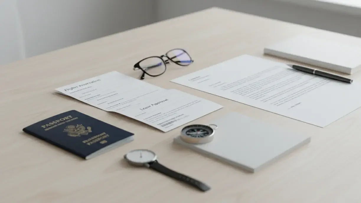 How Leave Approval, Flight Reservation, And The Rest Of The File Need To Tell The Same Timeline