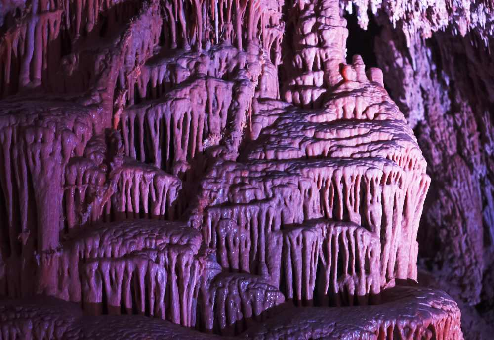 Limestone Formations at Lewis and Clark Caverns