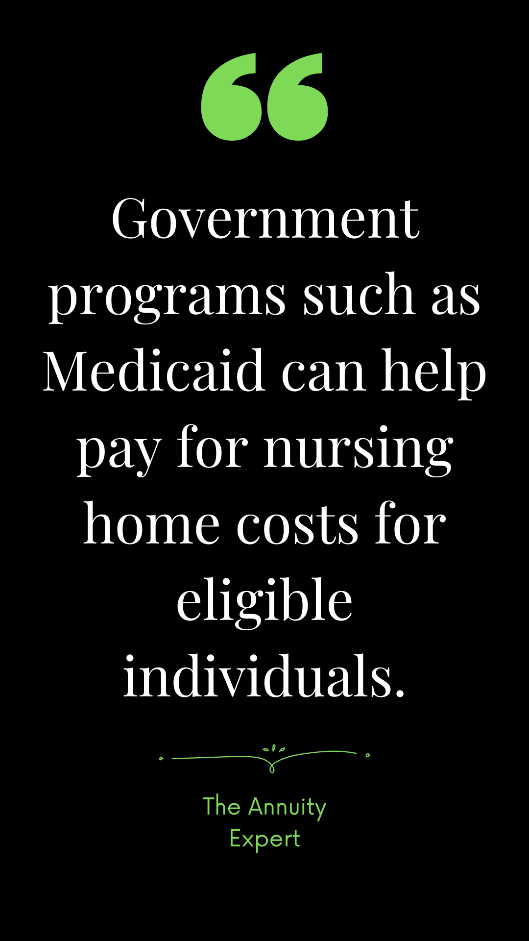 Government Programs Can Help Pay For Nursing Homes