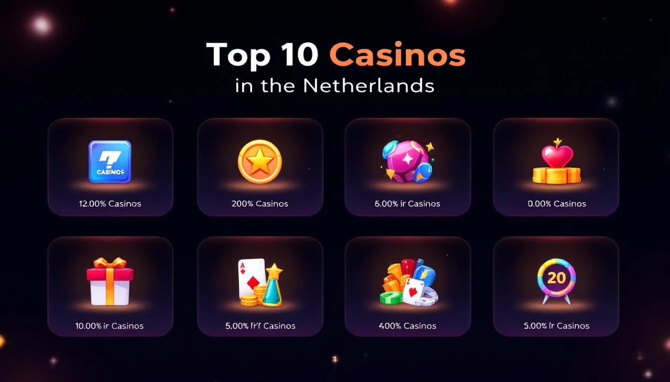 Top 10 casino's zonder cruks in Nederland.