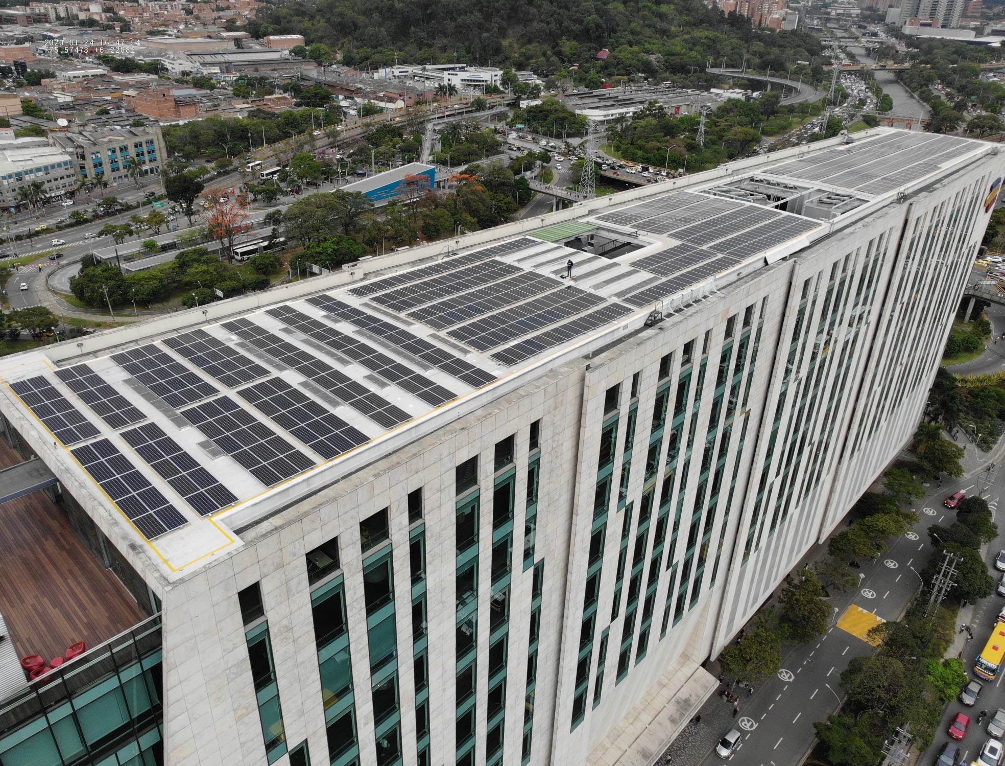 Edificios con paneles solares en el mundo