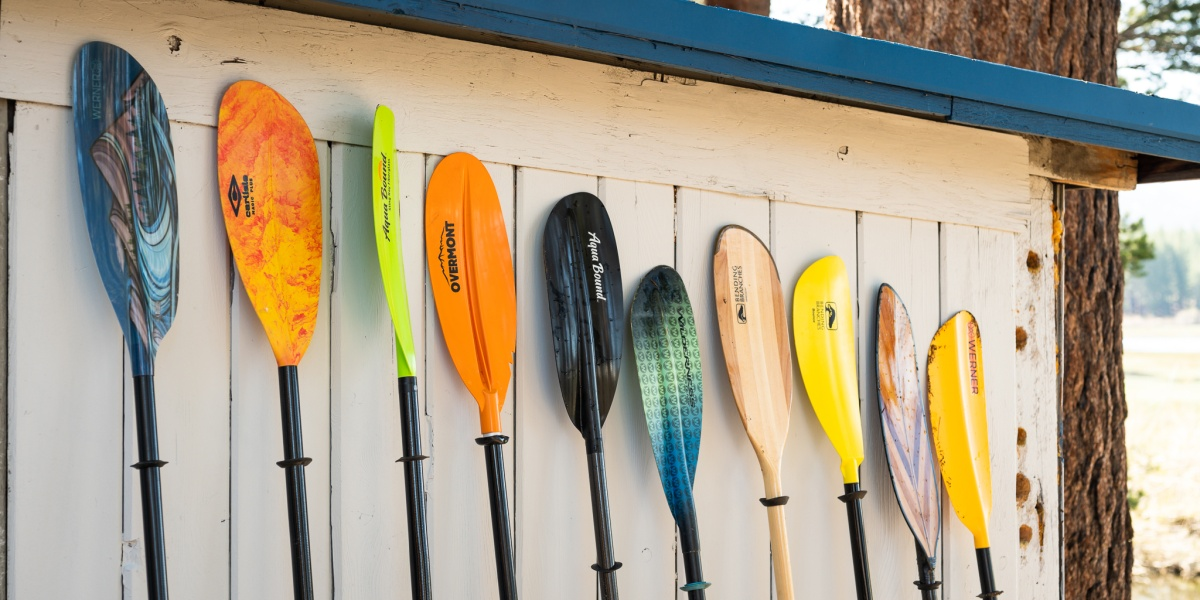 types of paddle kayak