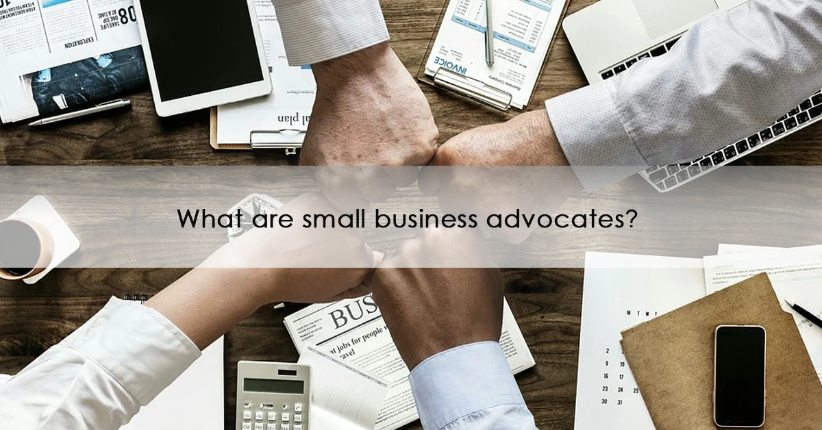 What are small business advocates?