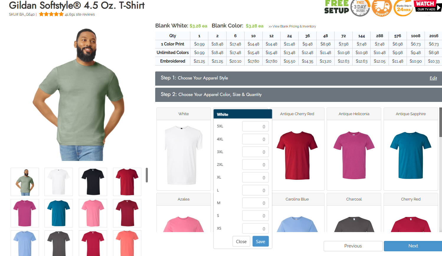 Choosing the Right Sizes for Everyone