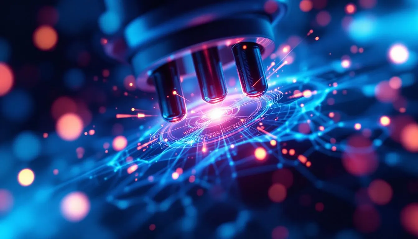 A visual representation of blood tests for early detection of Alzheimer's disease.