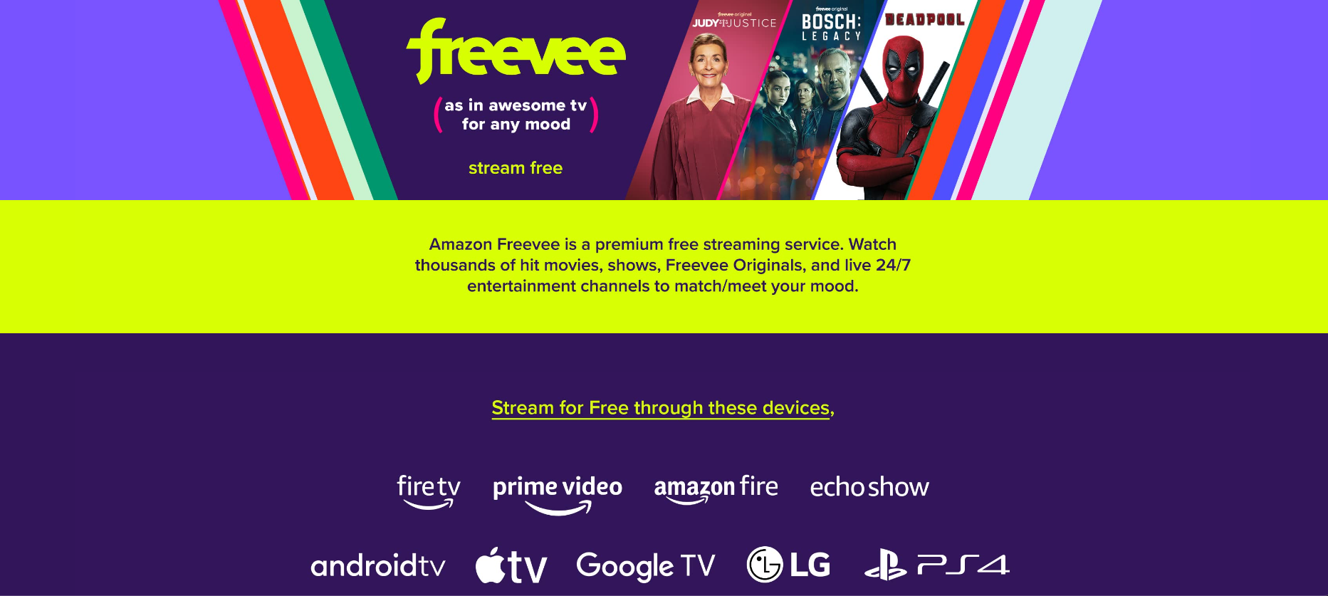 Remote.tools shares a list of websites to watch free movies. Freevee is free movie streaming website owned by Amazon.