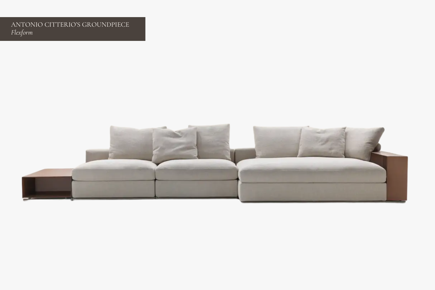 The Groundpiece by Flexform