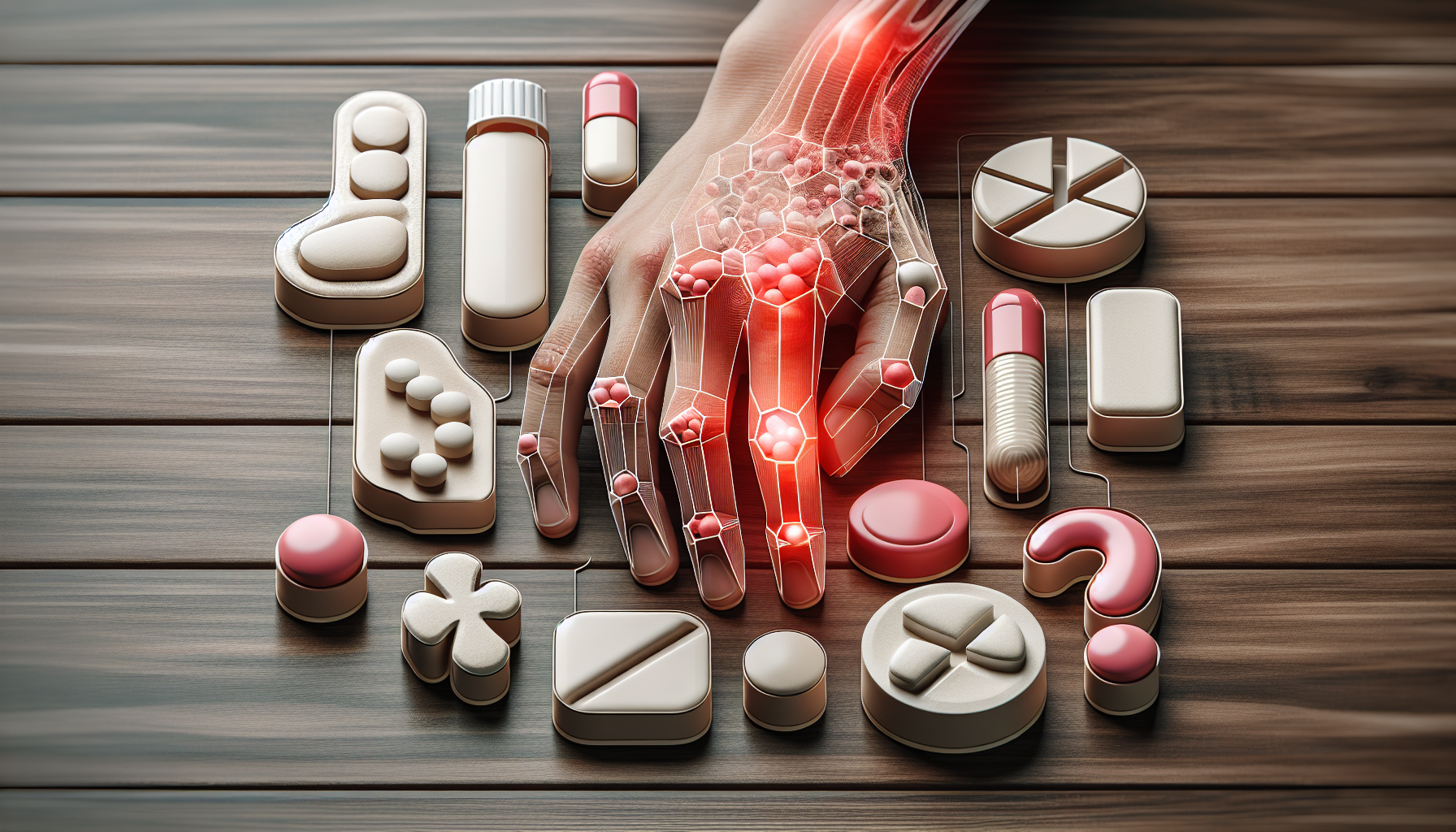 Illustration of anti-inflammatory medications