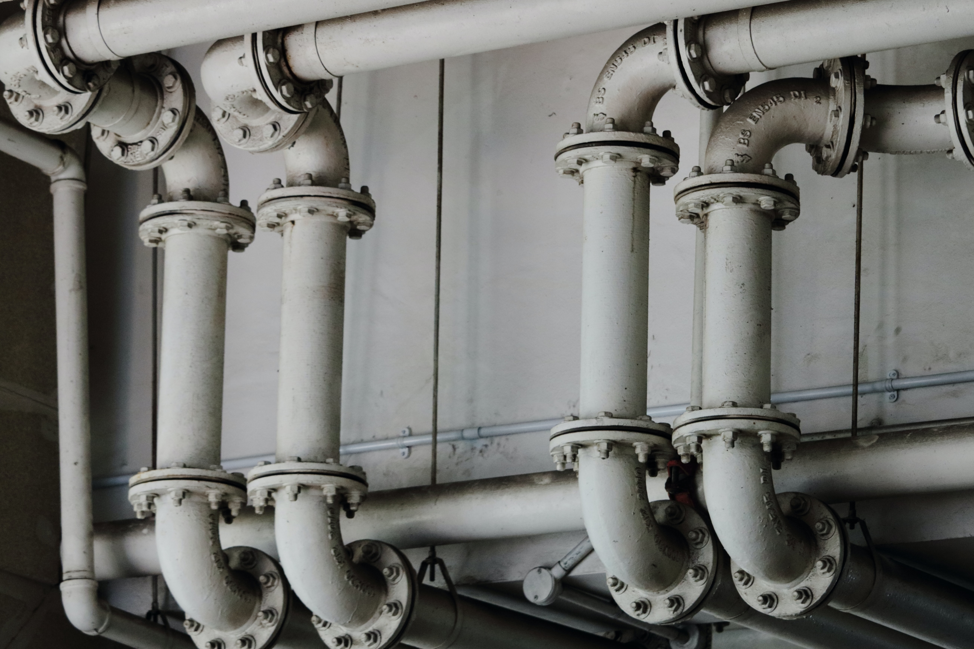 Commercial plumbing pipes