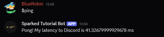 Using one of the commands