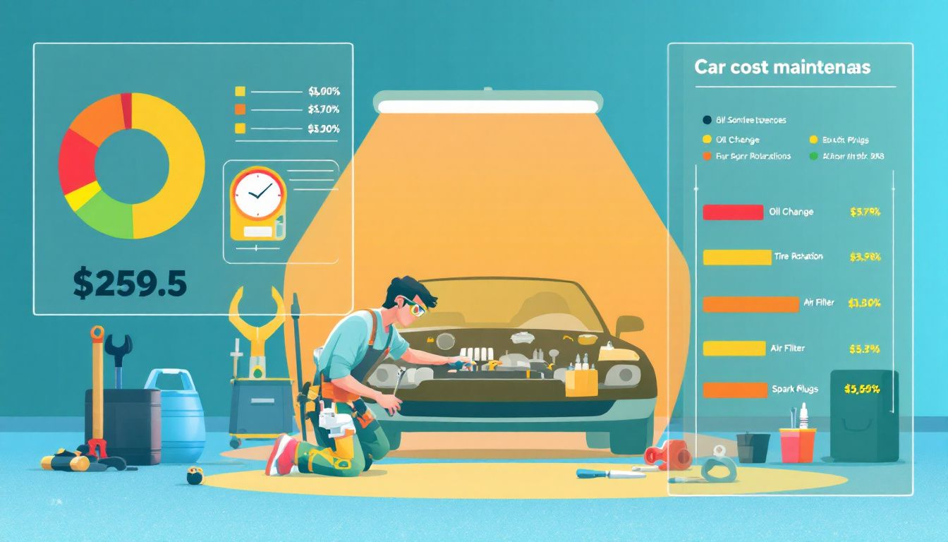 A person performing DIY car maintenance to save money on repairs.