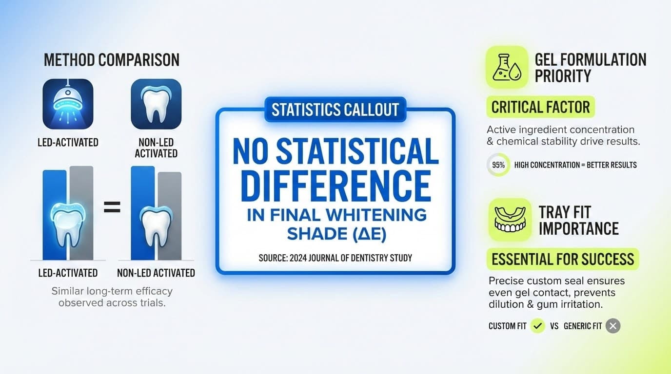 LED Whitening Kits: What the Evidence Actually Says