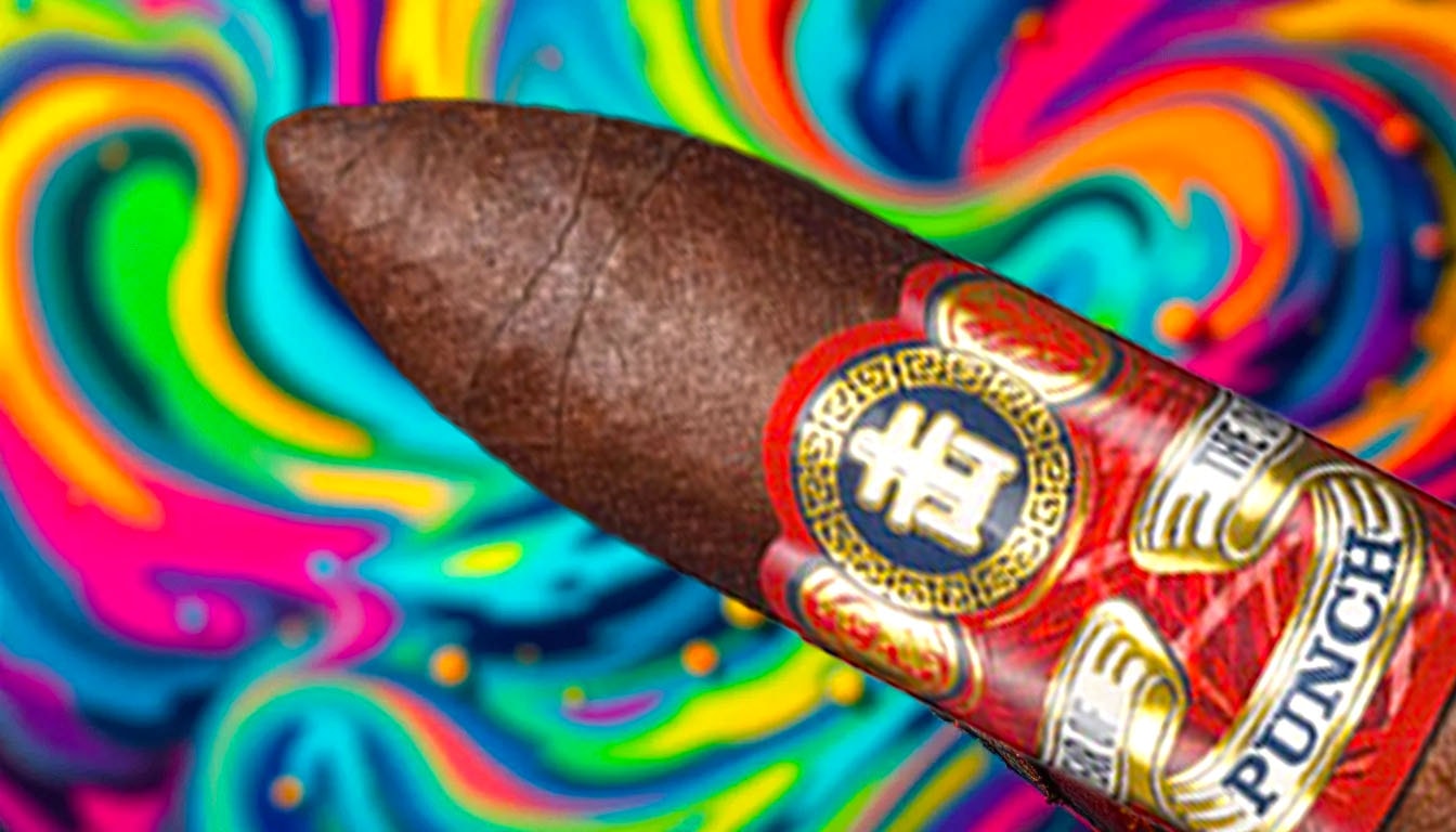A close-up of a full-bodied cigar showcasing its rich texture and color.