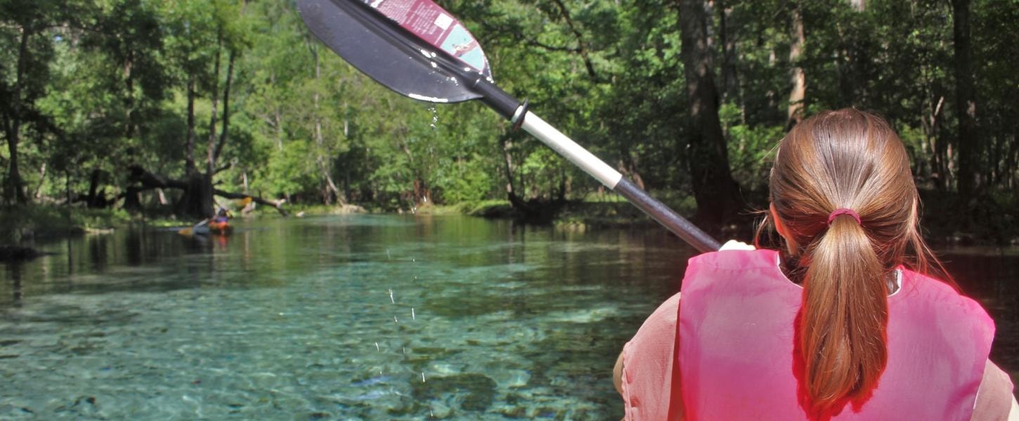 Kayaking Santa Fe River